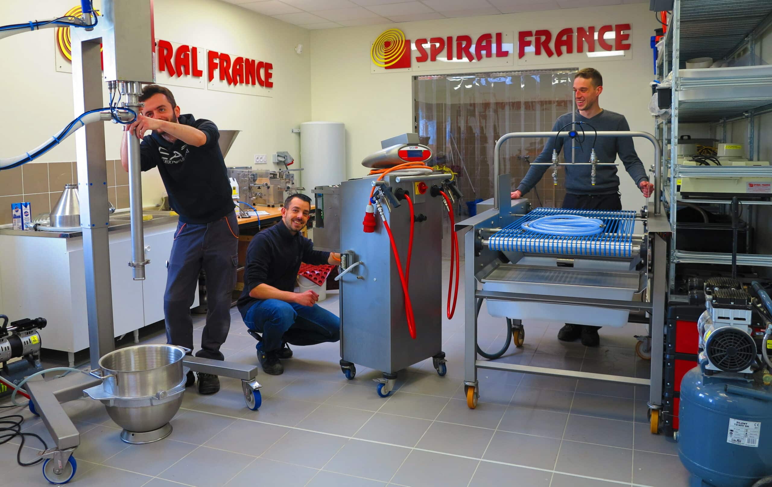 SAV Service Après Vente pièces détachées techniciens - spiral france