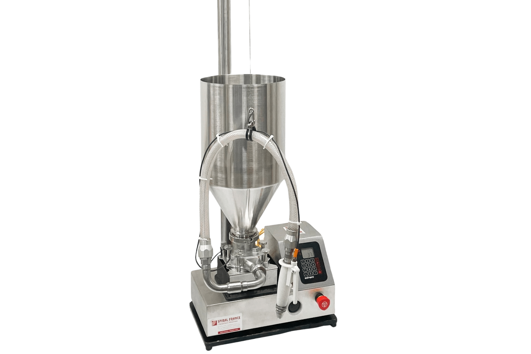 Doseuse Garnisseuse inox edhard - machine de dosage à vitesse variable (pâte à tartiner, confiture, caramel, mousses, salées ou sucrées)