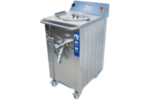 Pastocuiseur fricrema PM25 mainco - Machine qui cuit, refroidit, amalgame et pasteurise pour faire de la crème pâtissière, crème anglaise, crème citron, confitures, caramels, béchamels, pâtes à choux, glace.