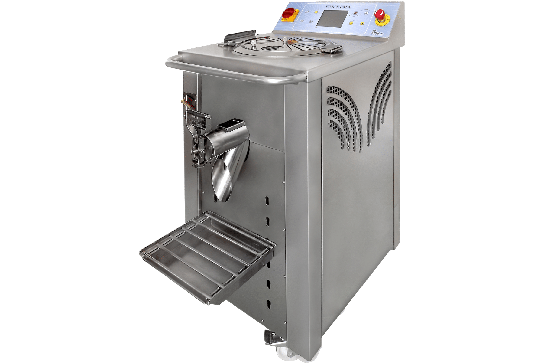 Pastocuiseur fricrema PC 25/60/110H mainco - Machine qui cuit, refroidit, amalgame et pasteurise pour faire de la crème pâtissière, crème anglaise, crème citron, confitures, caramels, béchamels, pâtes à choux.