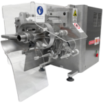 Pèle pommes automatique ascobloc 1 - machine pour peler étrogner et couper en quartiers des pommes, munit de 3 branches portes fruits